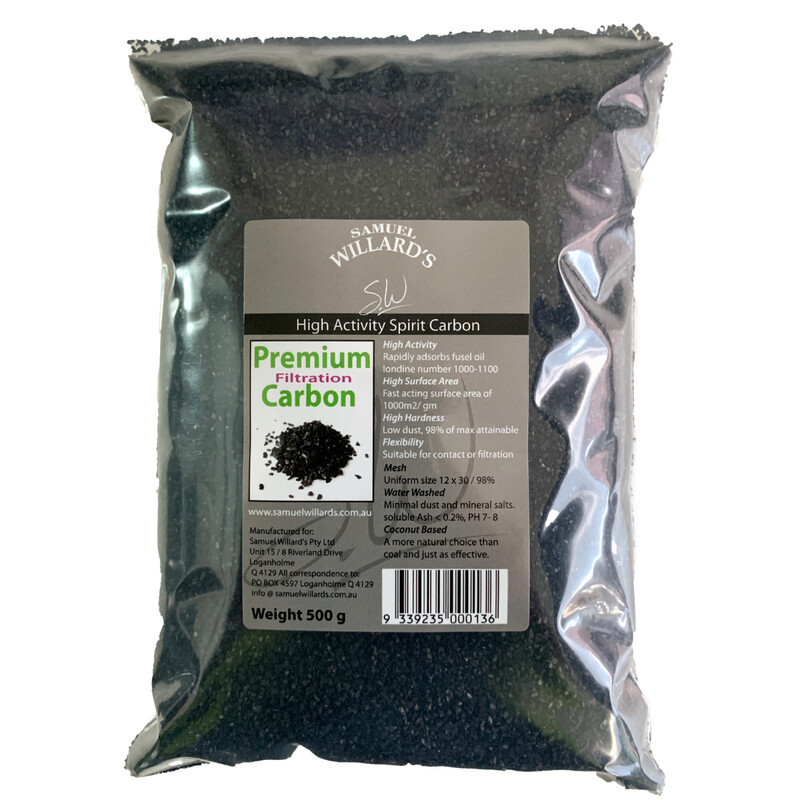 Samuel Willards Premium Activated Carbon