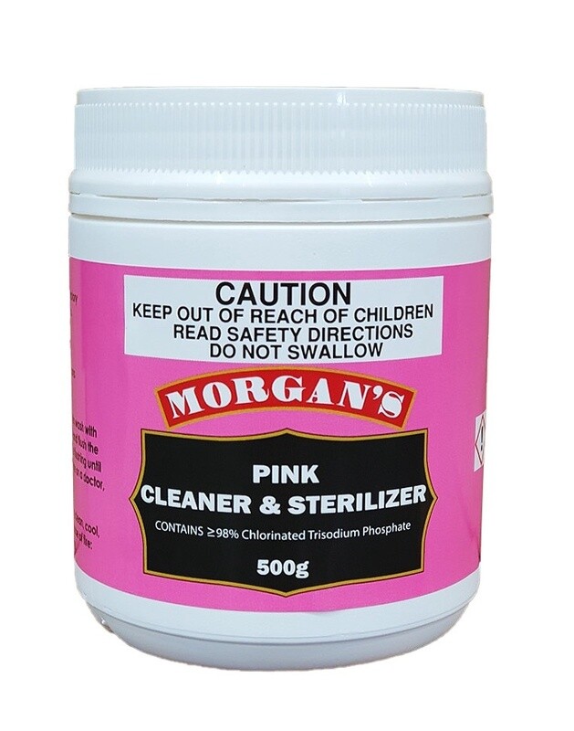 Pink Combo Cleaner/Sanitiser (Chlorinated Trisodium Phosphate) - 500g