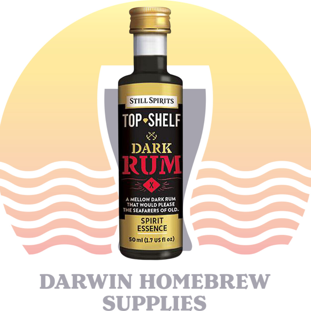 10 PACK Still Spirits Top Shelf Dark Rum Home Brew Distilling Flavour Essence