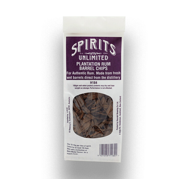 Plantation Rum Barrel Chips - Spirits Unlimited