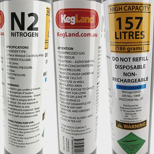 High Capacity Nitrogen (N2) duotight kit