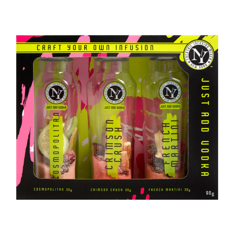 NY Cocktail Infusion -  Gin Sampler 3pk