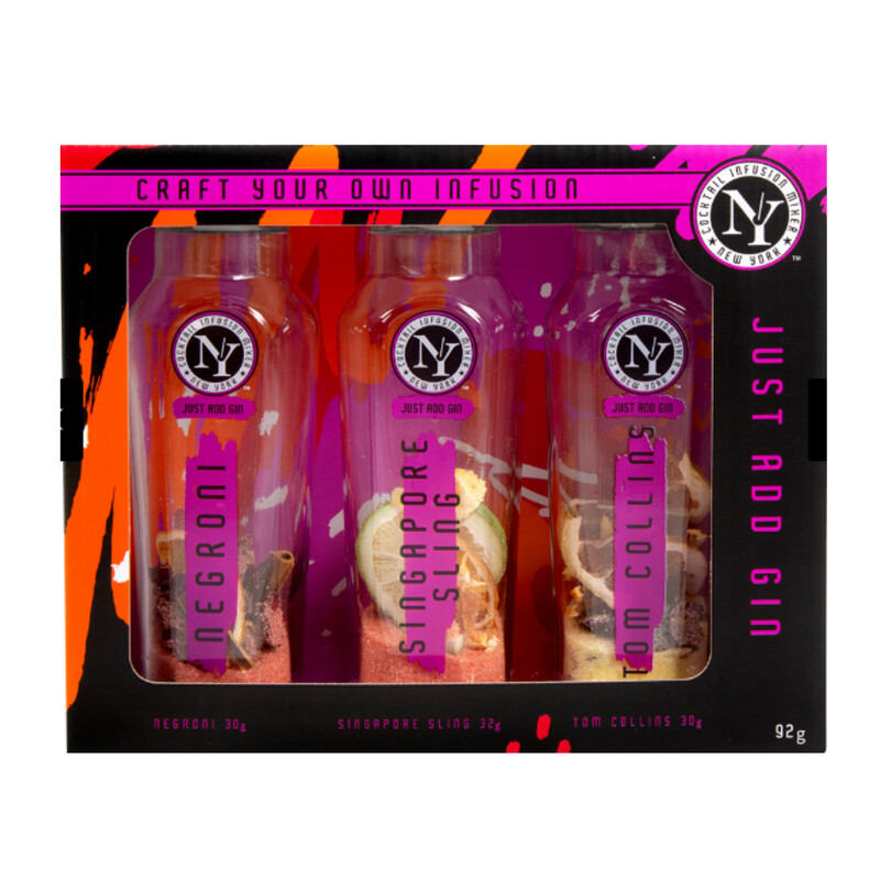 NY Cocktail Infusion -  Vodka Sampler 3pk