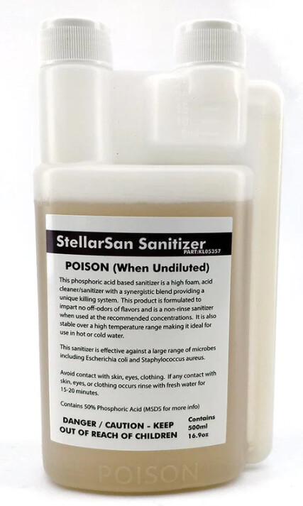 Stellarsan - Foaming Sanitiser - No Rinse