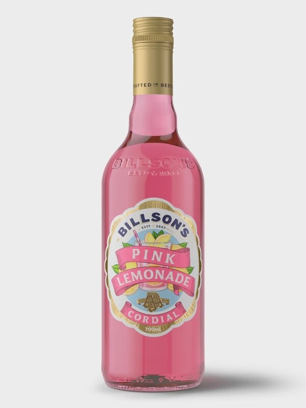 Billsons Pink Lemonade Cordial 700ml