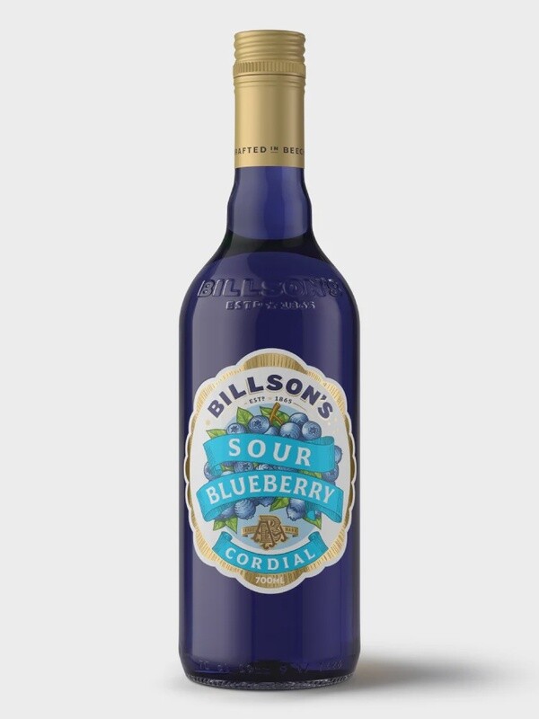 Billson&#39;s Sour Blueberry Cordial 700ml