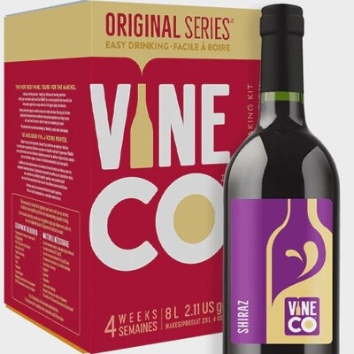 VineCo Wine Making Kit - Original Series Shiraz (California)
