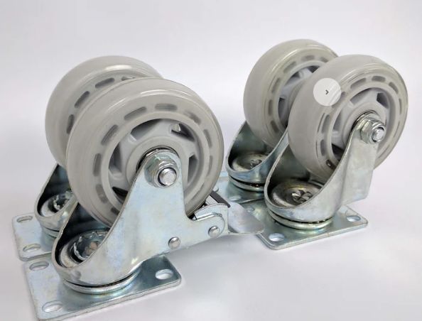 100mm Heavy Duty Castor Wheel Upgrade (4/set including 2 with brake)
