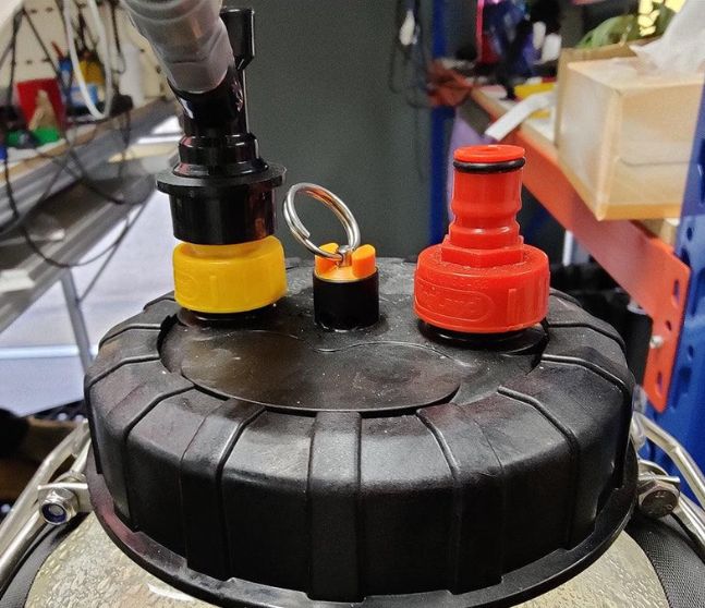 Cornelius Type Pressure Relief Valve (PRV) (YELLOW 17psi / 1.2BAR)