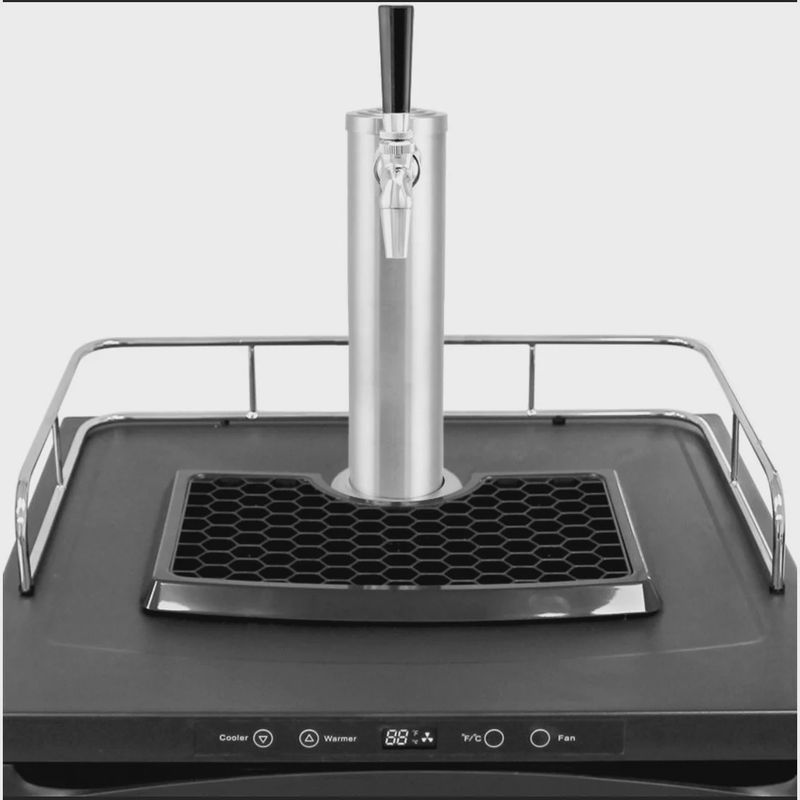 Single Tap Deluxe Kegerator Kit