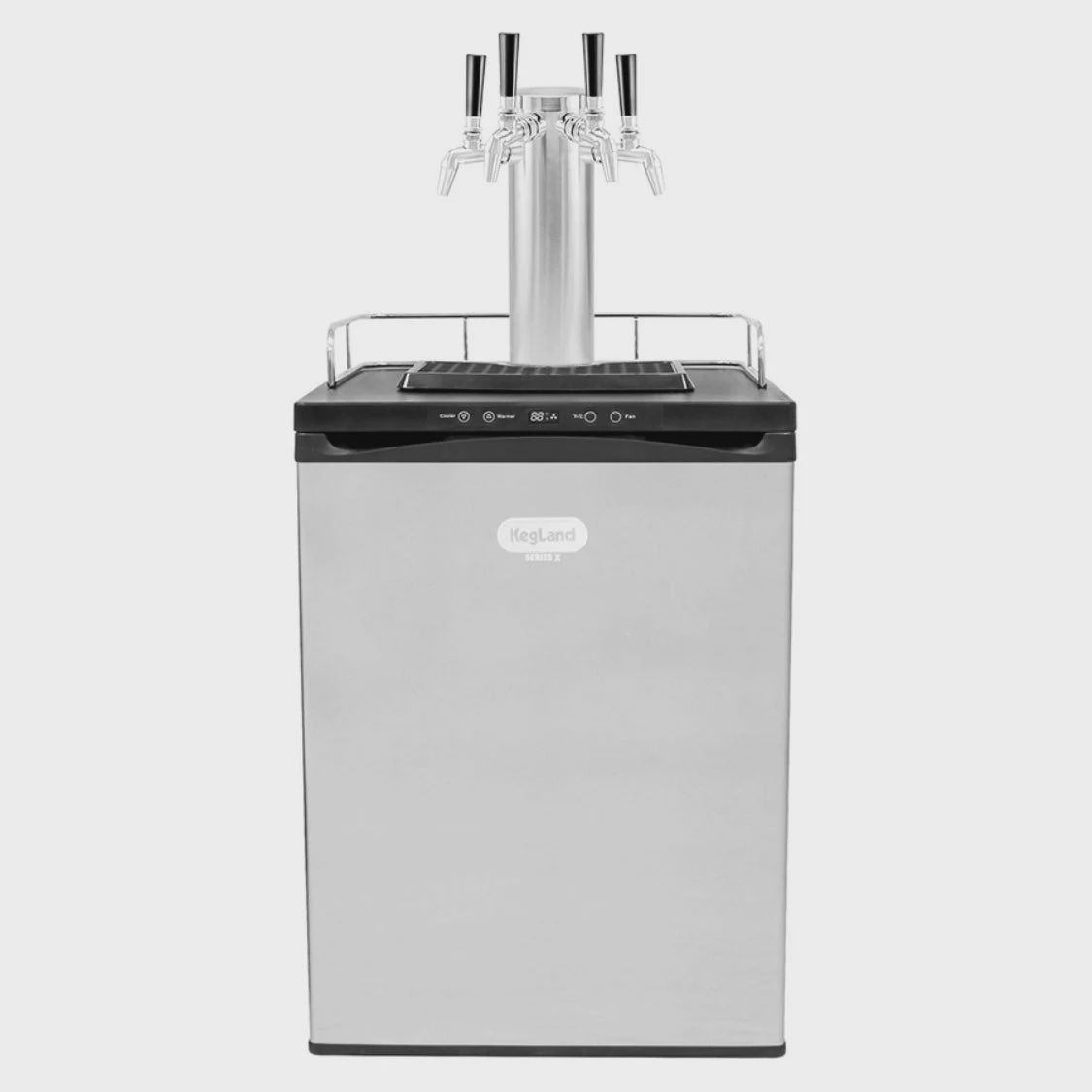 Quadruple Tap Deluxe Kegerator Kit