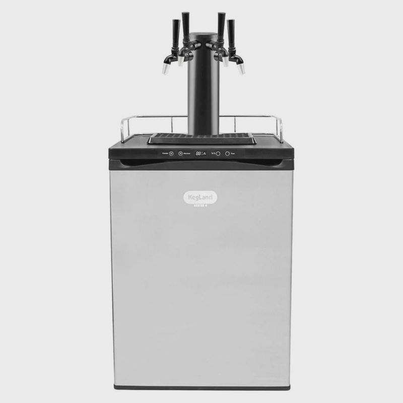 Quadruple Tap Deluxe Kegerator Kit