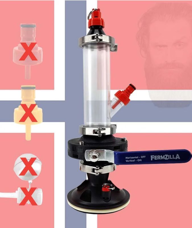 2&#39; Tri-Clover Hop Bong Upgrade Kit