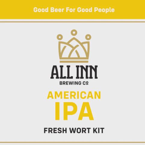 American IPA Fresh Wort Kit - All Inn Brewing Co