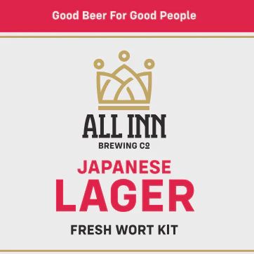 Japanese Lager Fresh Wort Kit - All Inn Brewing Co