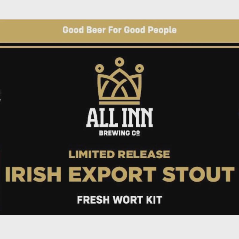 Irish Export Stout Fresh Wort Kit - All Inn Brewing Co