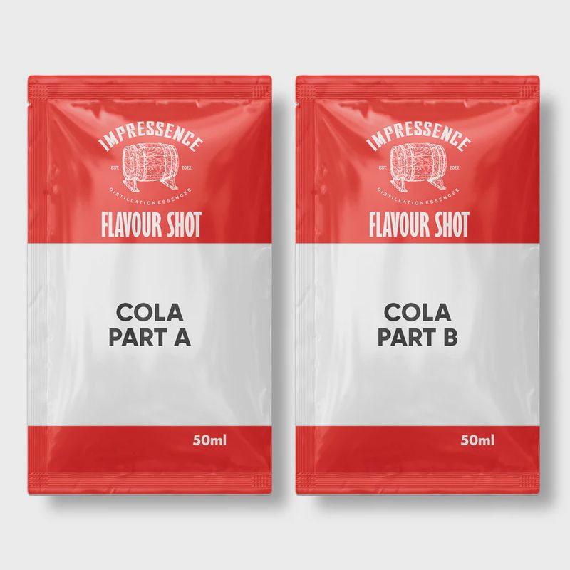 Impressence Cola Flavour Shot - Part A &amp; B - 2 x 50mL