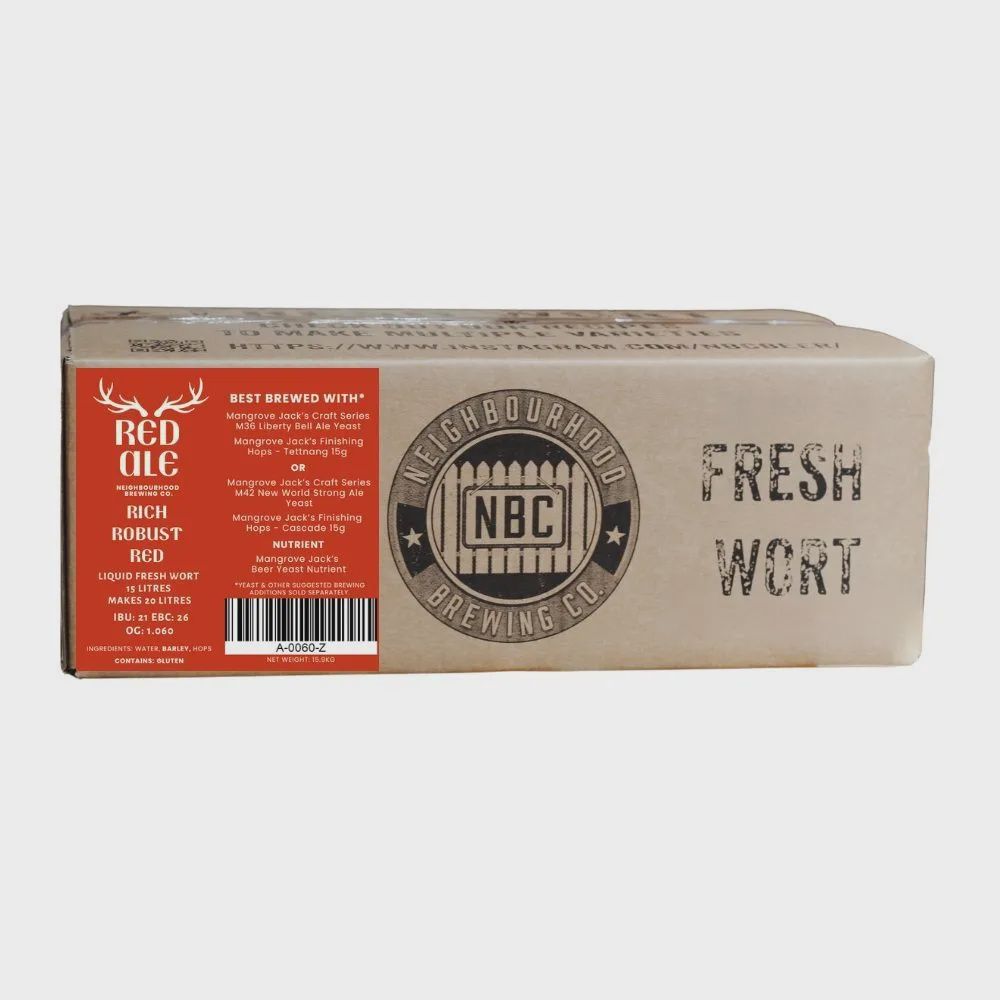 Neighbourhood Brewing Co - Red Ale Fresh Wort Kit (Limited Edition)