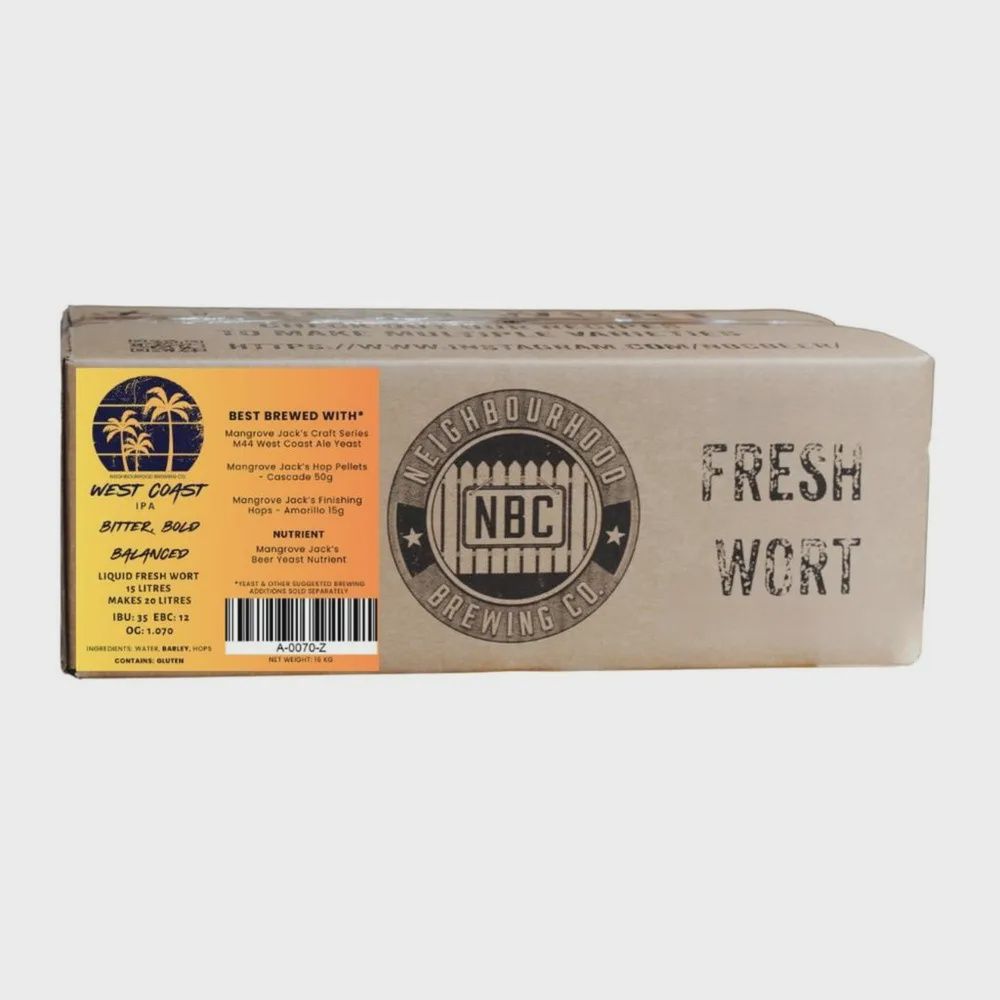 Neighbourhood Brewing Co - West Coast IPA Fresh Wort Kit (Limited Edition)