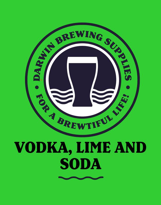 Vodka, Lime and Soda
