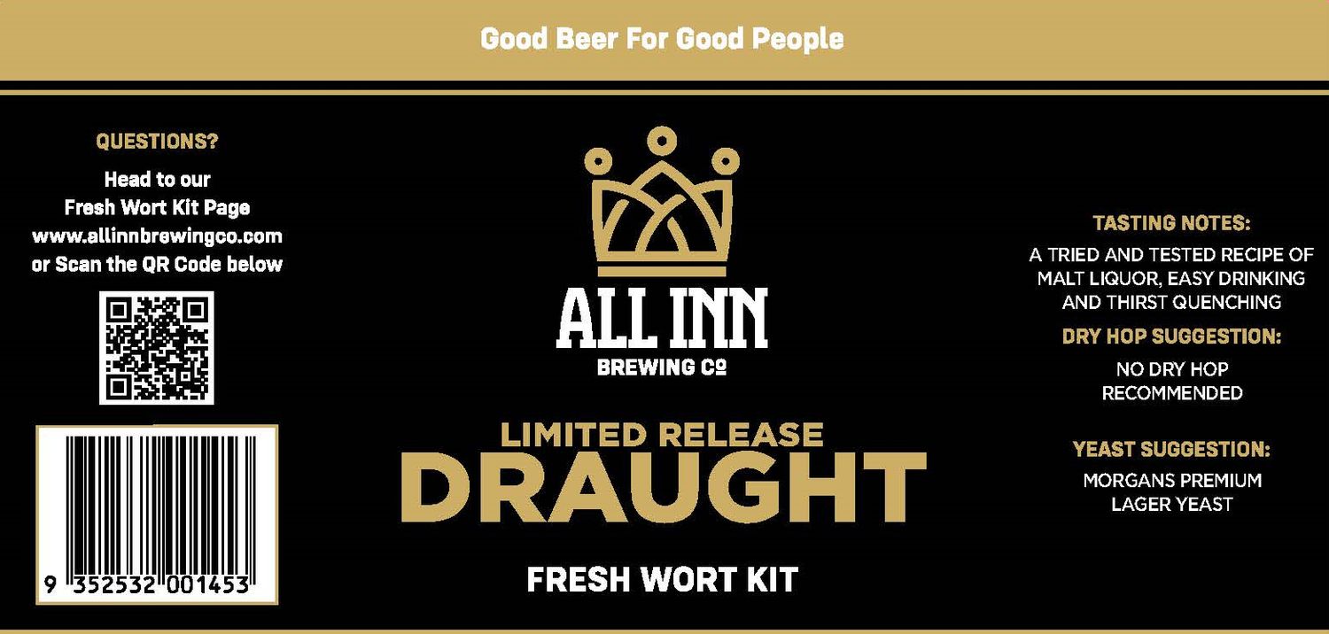 Draught Fresh Wort Kit - All Inn Brewing Co
