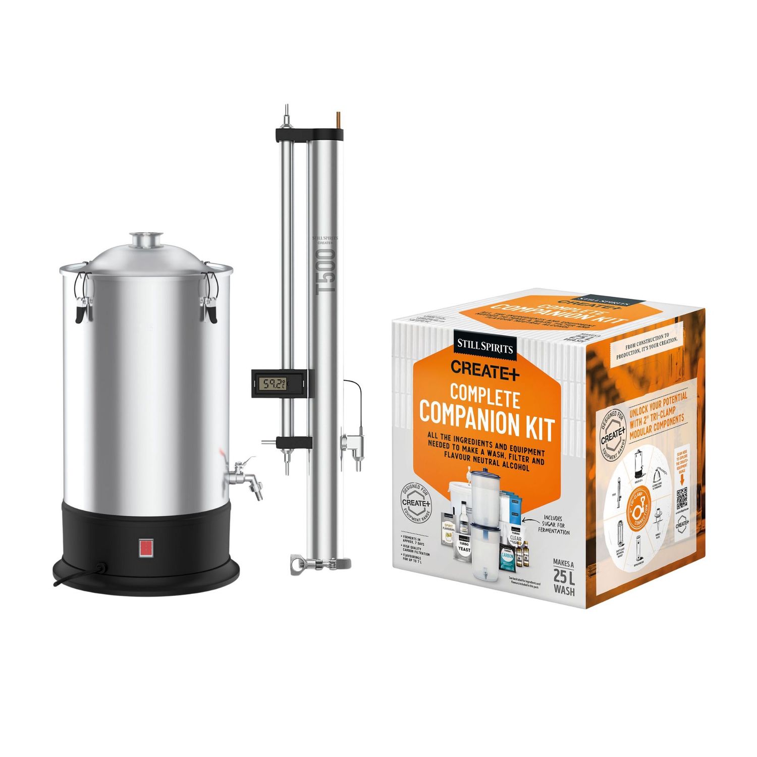 Create+ Stainless Steel T500 Distillation System