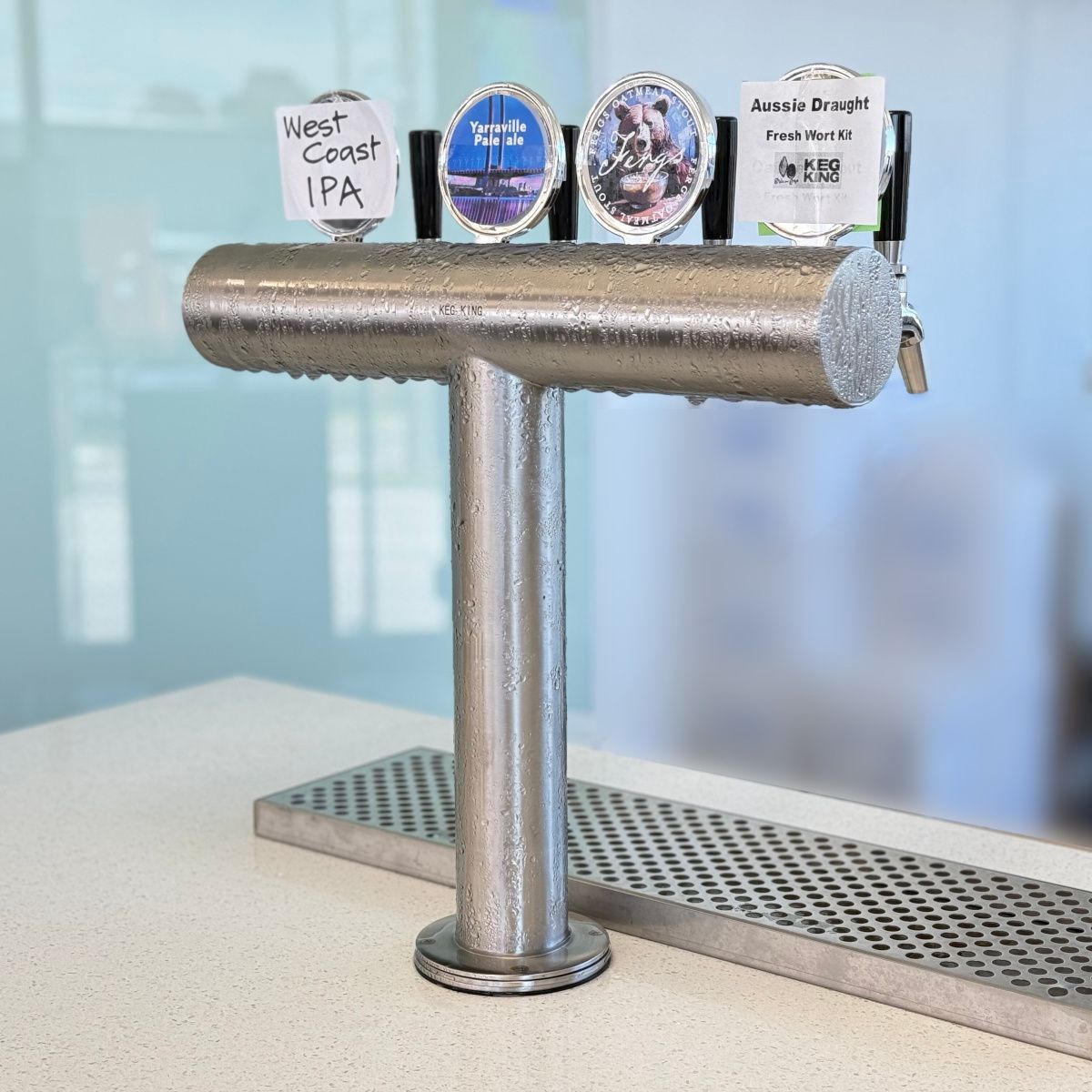 Flooded UltraT Bar Font Quad with Taps