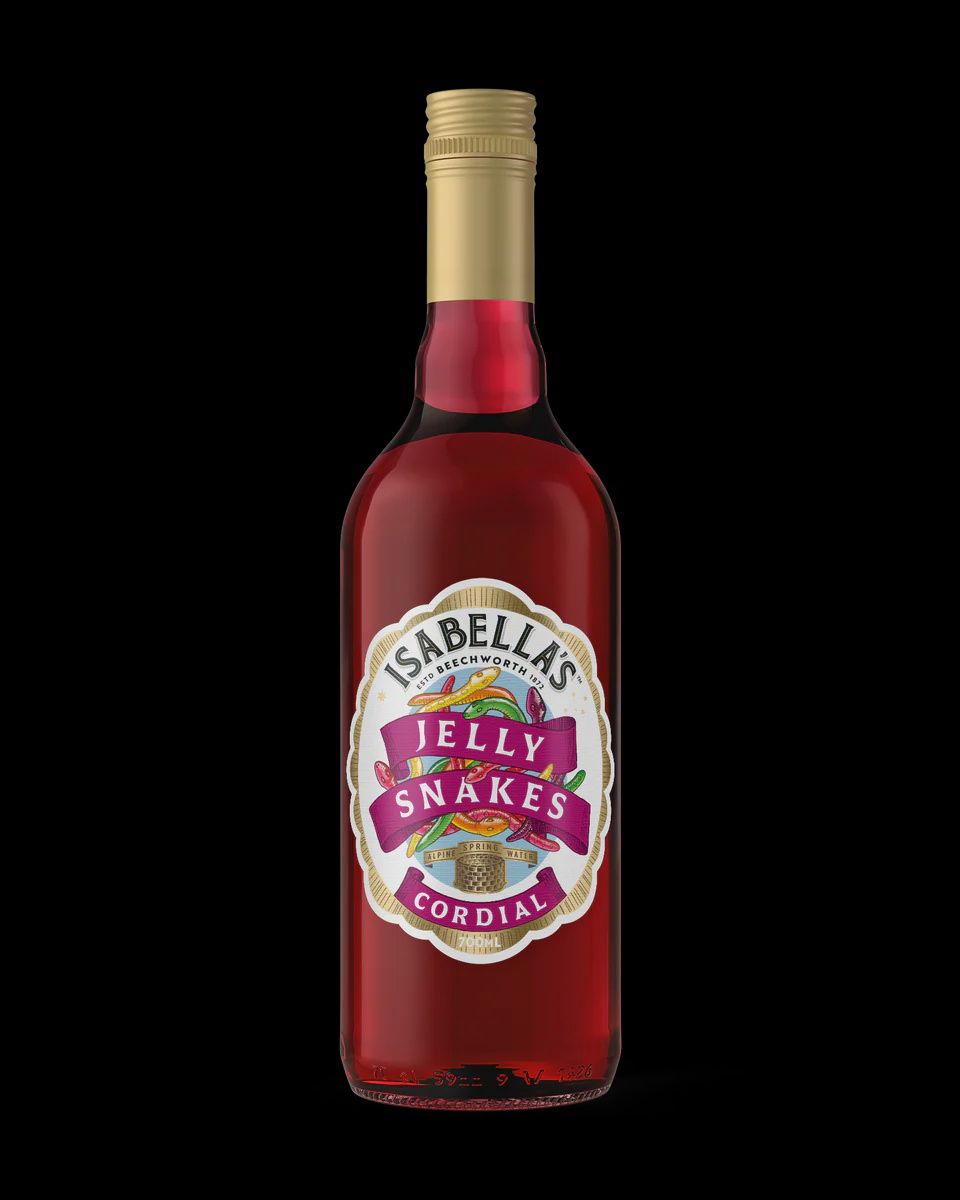 Isabella&#39;s Jelly Snakes Cordial 700ml