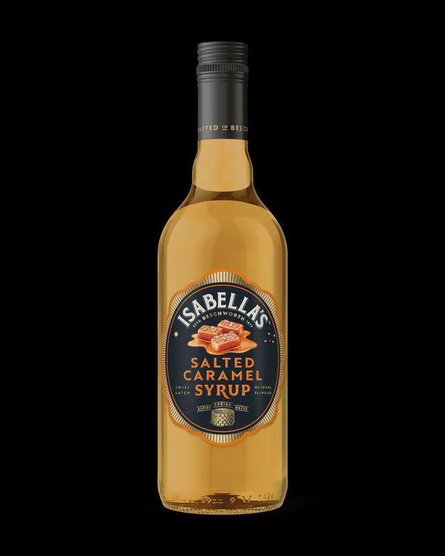 Isabellas Salted Caramel Syrup 700ml