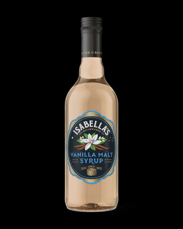 Isabellas Vanilla Malt Syrup 700ml