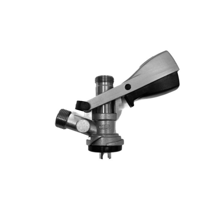 S-Type Coupler - Full Stainless Steel - 5/8" to 8mm push in