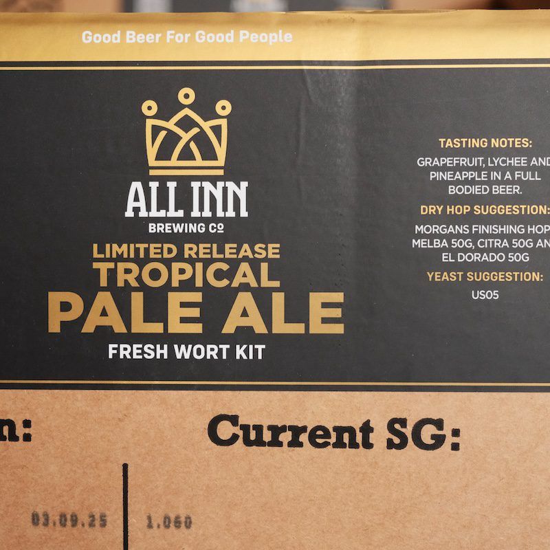 Tropical Pale Ale Fresh Wort Kit - All Inn Brewing Co