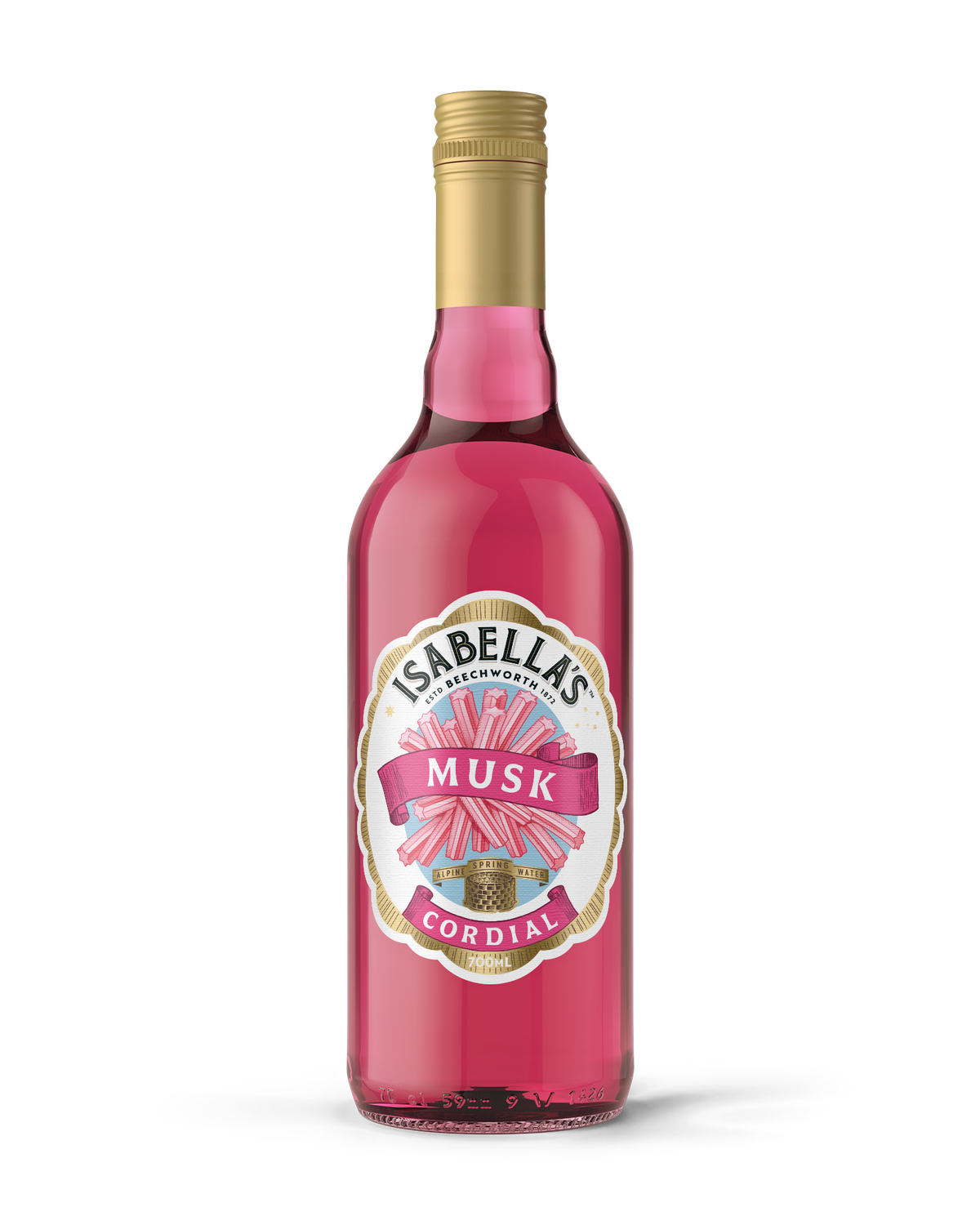Isabella's Musk Cordial 700ml
