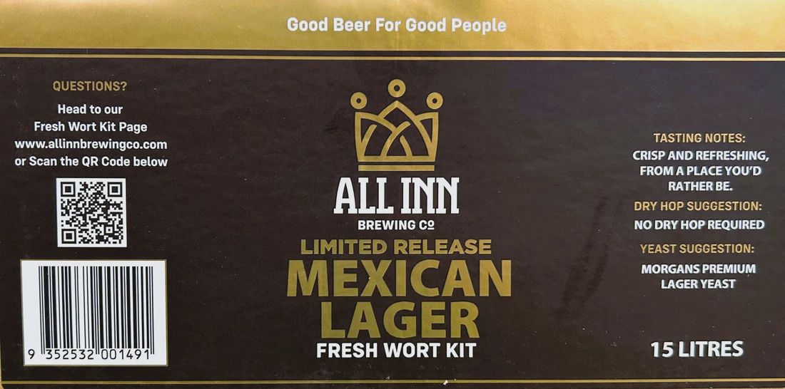 Mexican Lager Fresh Wort Kit - All Inn Brewing Co