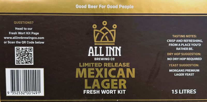 Mexican Lager Fresh Wort Kit - All Inn Brewing Co
