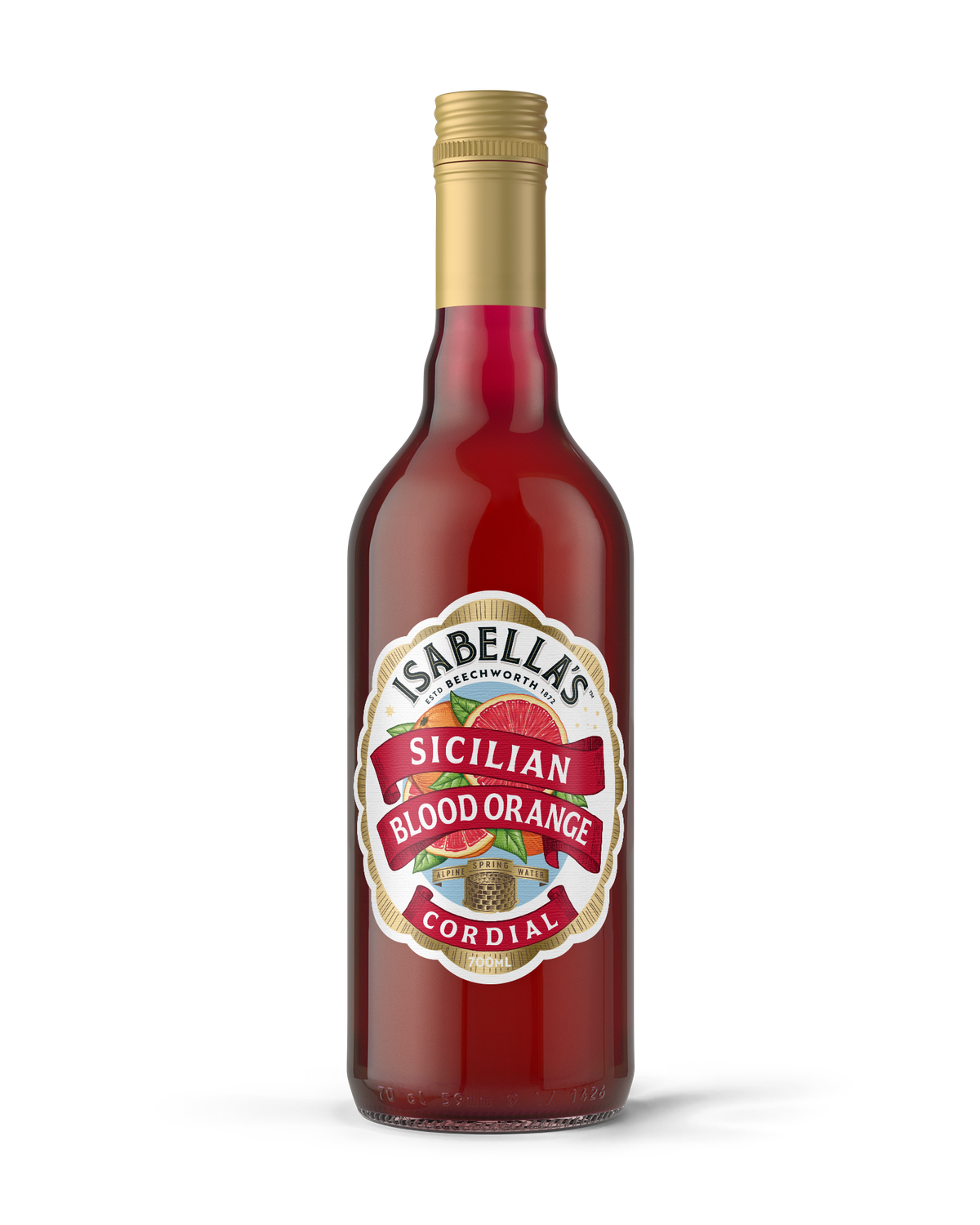 Isabella's Sicilian Blood Orange Cordial