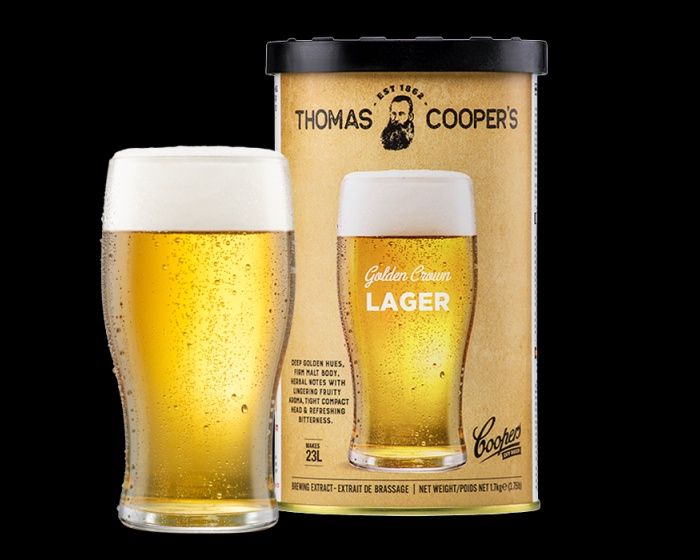 Thomas Cooper Golden Crown Lager (1.7kg)