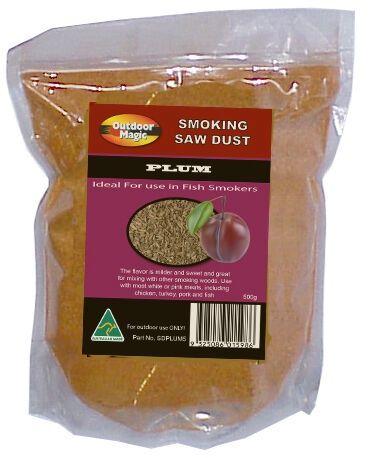 Saw Dust Plum Wood 500g