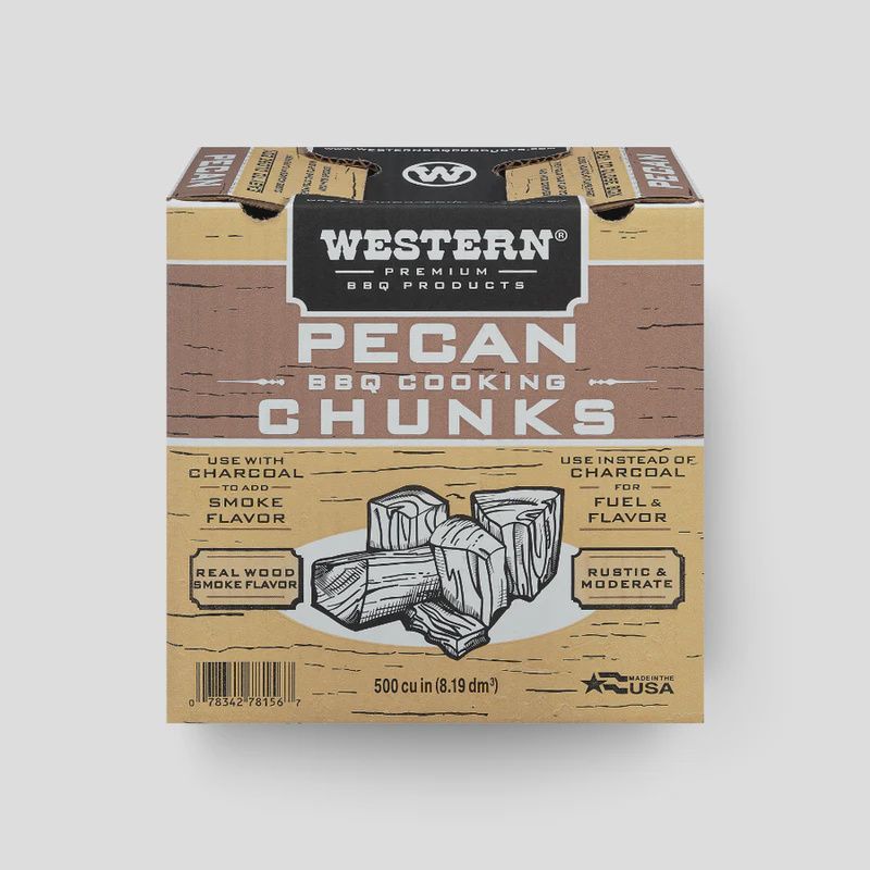 Western Premium BBQ Pecan Wood Chunks