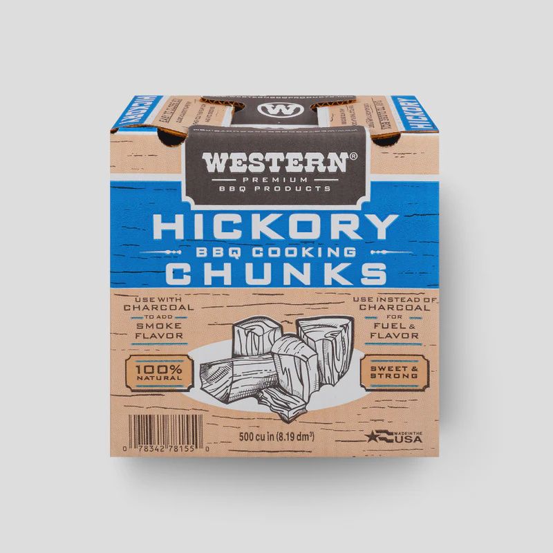 Western Premium BBQ Hickory Wood Chunks