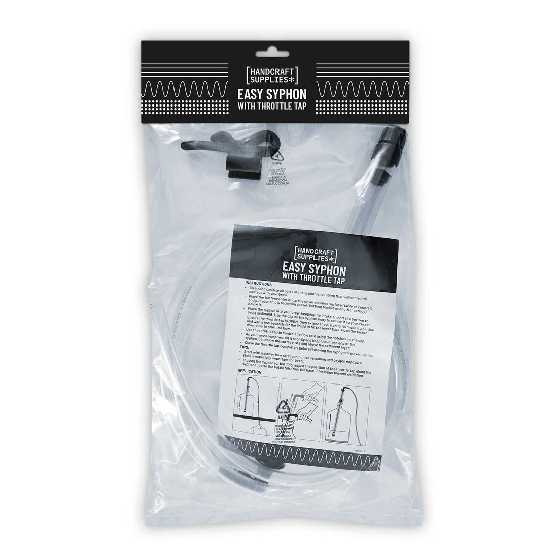 HS Easy Syphon with Throttle Tap - Small
