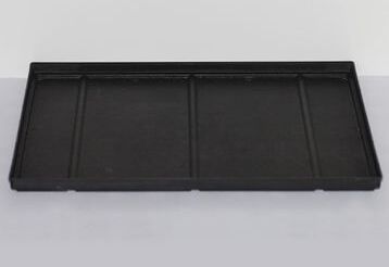 Mantova ABS Under-Bar Drip Tray - Black 17 x 14 inch