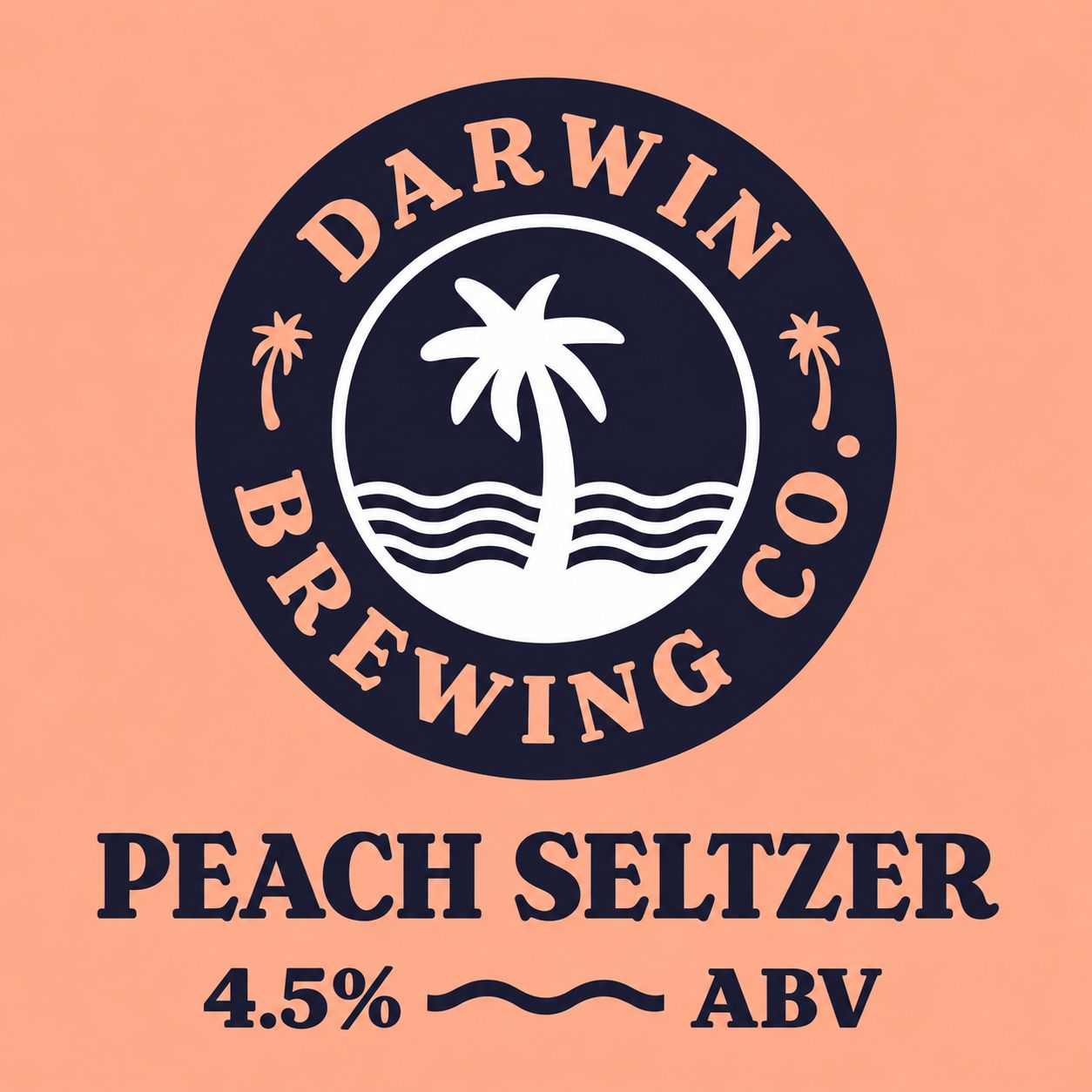 Darwin Brewing Co - Peach Seltzer - 50L