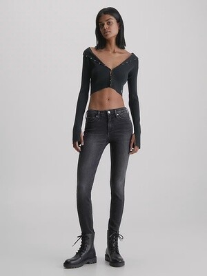 Mid Rise Skinny Jeans