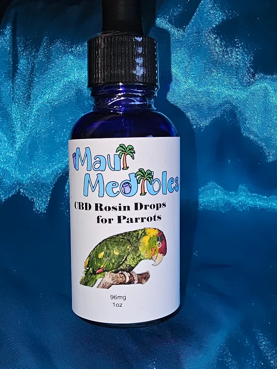 CBD Rosin Drops for Parrots
