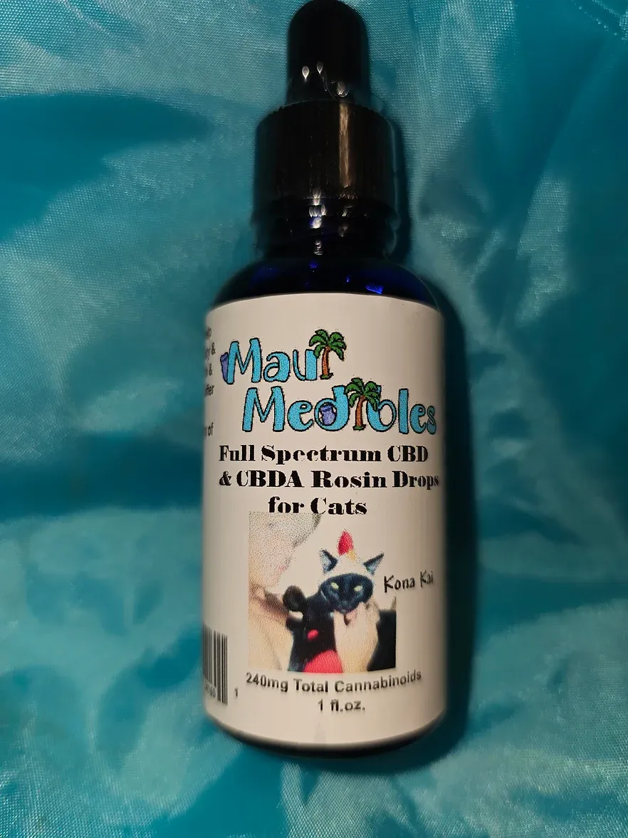 Full Spectrum CBD &amp; CBDA Rosin Drops for Cats