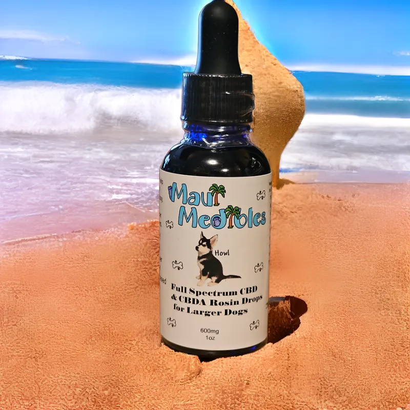 Full Spectrum CBD&amp; CBDA Rosin Drops for Larger Dogs - 70lbs and up