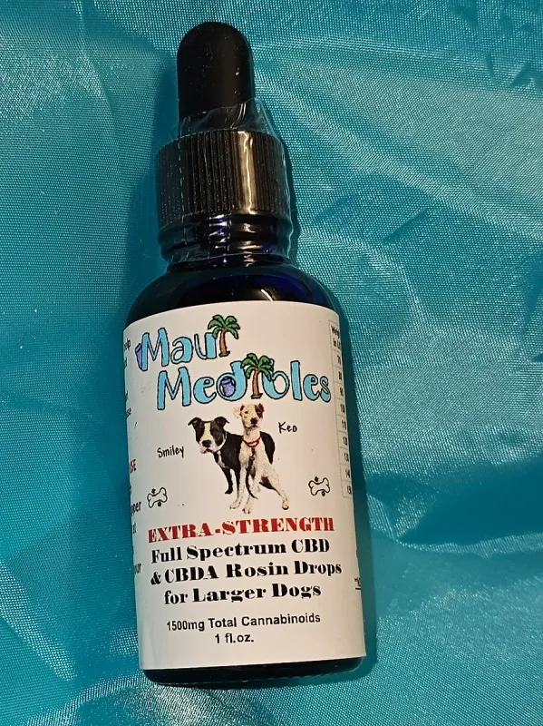 Extra Strength Full Spectrum CBD &amp; CBDA Rosin for Larger Dogs