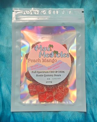 CBD &amp; CBDa Rosin Gummy Bears