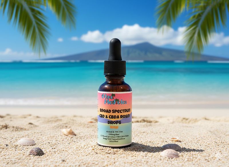 Broad Spectrum CBD &amp; CBDa Rosin Drops